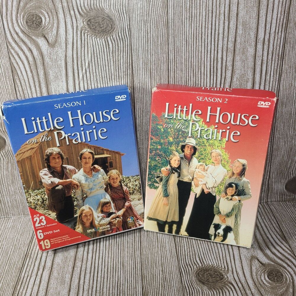 Little House On The Prairie (1974) Season 1&2 DVD Box Set Bundle LHOTP